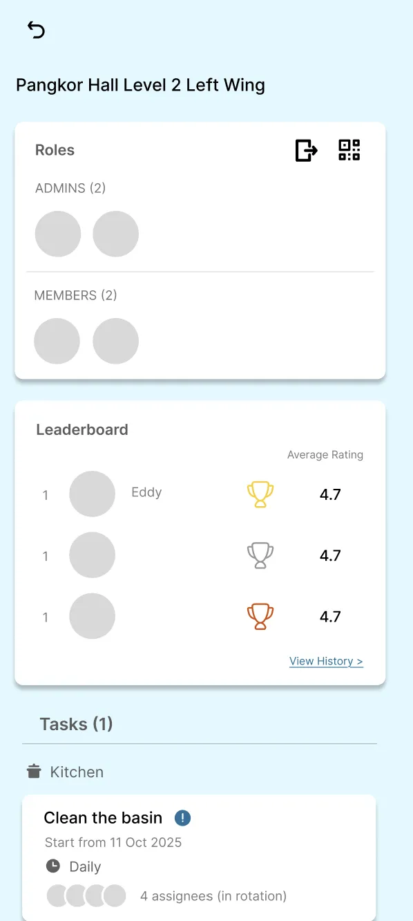 Housify — Shared Household Management Mobile App screenshot 5, full view